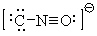 What is the formal charge of the oxygen atom in the Lewis structure for isocyanate shown below?   A)  0 B)  - 2 C)  +1 D)  - 1 E)  +2