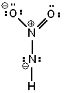 Three possible resonance forms for NO₂ NH - are shown below. Pick the best answer. I.   II.   III.   A)  I and II are correct resonance forms, III is not and no others exist B)  I and II are not correct resonance forms, III is the only possible Lewis structure for this molecule C)  None of the Lewis structures shown are correct; one or more other Lewis structure(s)  can be written. D)  All of the Lewis structures are correct resonance forms and no others exist. E)  All of the Lewis structures are correct resonance forms but one or more others can also be written. 