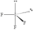 Exhibit 10-1 Consider the molecule IF 3 to answer the following question(s) . In theory, there are three possible molecular shapes for the molecule IF 3 as shown below. I.   II.   III.   -Refer to Exhibit 10-1. How many significant (90 or less)  lone pair/lone pair (LP - LP)  interactions are present in each shape? A)  Shape I = 0; Shape II = 0; Shape III = 0 B)  Shape I = 0; Shape II = 0; Shape III = 1 C)  Shape I = 0; Shape II = 1; Shape III = 0 D)  Shape I = 1; Shape II = 0; Shape III = 0 E)  Shape I = 1; Shape II = 1; Shape III = 1 