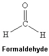 Formaldehyde is a colorless gas but when dissolved in water can be used in embalming fluids. Which intermolecular force(s)  is(are)  present among formaldehyde molecules shown below?   A)  London dispersion B)  Dipole-dipole C)  Hydrogen bonding D)  a and b E)  all of these