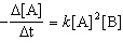 A reaction follows the rate law:   The overall order of the reaction is: A)  1st B)  2nd C)  3rd D)  impossible rate law E)  none of these