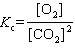 What is the equilibrium constant expression for the following unbalanced equation at equilibrium? (Pay careful attention to the phase indicators!)  Na<sub>2</sub> O₂(s)  + CO₂ (g)    Na<sub>2</sub> CO<sub>3</sub>(s)  + O₂(g)  A)    B)    C)    D)    E)   
