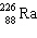 The nuclide 226 Ra undergoes a series of alpha and beta decays, finally producing stable 206 Pb.     + A   + B   Give the values of A and B in the equation. A)  A = 5, B = 4 B)  A = 4, B = 6 C)  A = 6, B = 8 D)  A = 8, B = 6 E)  A = 4, B = 5