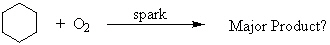What is(are)  the major product(s)  of the following combustion reaction ?   A)    B)    C)    D)    E)  CO<sub>2</sub> and H<sub>2</sub>O