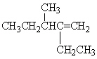 What is the correct IUPAC name for the following alkene?   A)  2-ethyl-3-methyl-2-hexene B)  2-ethyl-3-methyl-1-pentene C)  4-ethyl-3-methyl-4-pentene D)  3-methyl-4-ethyl-4-pentene E)  Octene