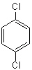 Which compound listed below is p-dichlorobenzene? A) B) C) D) E)
