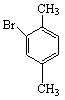 What is the major organic product for the following reaction involving 1,4-Dimethylbenzene and Bromine? A) B) C) D) E)