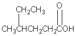 What is the correct IUPAC name for the following organic compound?   A)  4-methylhexanol B)  4-Ethylpentanal C)  Hexanol D)  4-Methylhexanoic acid E)  2-Ethylpentanoic acid