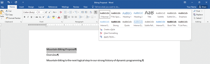 In the accompanying figure of Microsoft Word 2016, Box A points to ¶ , which indicates _____ style. ​ ​   A) paragraph B) linked C) character D) envelope