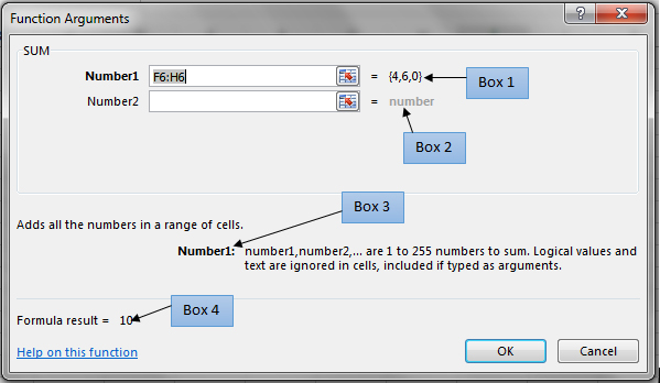 In the accompanying figure of a feature of Microsoft Excel 2016, _____ points to the value that will be displayed in the active cell. ​ ​   A) Box 1 B) Box 2 C) Box 3 D) Box 4