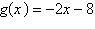 Evaluate   where   and   . A) -32 B) -16 C) -20 D) -18 E) -2