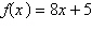 Find the difference quotient of   . A)    B)    C) 8 D)    E)   