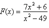 Find all vertical asymptotes of the rational function   . A)    ,   B)    ,   C)    ,   D)    ,   E)    ,  