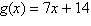 Use composition of functions to determine whether   and   are inverses of one another.