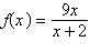 For   , find   . State any restrictions on the domain of   . A)    B)    C)    D)    E)   