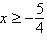 Find the inverse of   ,   . A)    B)    C)    D)    E)   