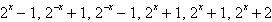 Determine which of the following functions is graphed below.     A)    B)    C)    D)    E)   