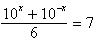Use algebraic procedures to find the exact solution of the equation   . A)    B)    C)    D)    E) no solution