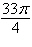 <strong>Find the number of radians in 4 revolutions. Leave answer in terms of p .</strong> A) B) C) D) E)