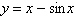 Graph the given function by using the addition-of-ordinates method.   A)    B)    C)    D)    E)   