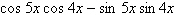 Write the expression in terms of a single trigonometric function.   A)    B)    C)    D)    E)   