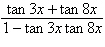 Write the expression in terms of a single trigonometric function.   A)    B)    C)    D)    E)   