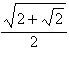 Use the half-angle identities to find the exact value of the trigonometric expression. cos 22.5 ° A)    B)    C)    D)    E)   