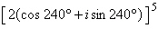 Find the indicated power. Write the answer in standard form.   A)    B)    C)    D)    E)   