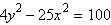 Find the vertices, foci, and asymptotes for the hyperbola given by the equation.   A) vertices:   , foci:   , asymptotes:   B) vertices:   , foci:   , asymptotes:   C) vertices:   , foci:   , asymptotes:   D) vertices:   , foci:   , asymptotes:   E) vertices:   , foci:   , asymptotes:  