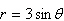 Sketch the graph of the polar equation.   A)    B)    C)    D)    E)   
