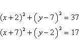 Solve the system of equations below:   A)    B)    C)    D) no solution E)   
