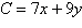 Maximize   with the constraints   . Round answer to the nearest hundredth. A) 59.50 B) 126.00 C) 69.00 D) 40.50 E) 91.80