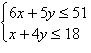 Maximize   with the constraints   . Round answer to the nearest hundredth. A) 59.50 B) 126.00 C) 69.00 D) 40.50 E) 91.80