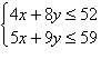 Minimize   with the constraints   Round answer to the nearest hundredth. A) 45.89 B) 70.80 C) 78.00 D) 48.00 E) 45.50