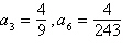 Find the indicated n th term of the geometric sequence. 4th term:   A)    B)    C)    D)    E)   