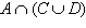 <strong>Given that , , and determine the following: </strong> A) B) C)Æ D) E)