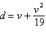 <strong>The distance that a car travels from the time a driver decides to apply the brakes to the time the car comes to a complete stop is called the braking distance. For a certain automobile traveling v mph, the braking distance d (in feet)is given by . Find the braking distance of a car that is traveling 35 mph. Round to nearest whole number.</strong> A)122 ft B)64 ft C)258 ft D)66 ft E)99 ft