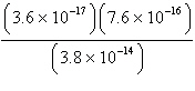Perform the indicated operation below and write the answer in scientific notation.   A)    B)    C)    D)    E)   