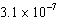<strong>If the hydrogen ion concentration of a soil sample is , what is the pH level of the soil?</strong> A) -6.51 B) -14.99 C) 3.10 D) 14.99 E) 6.51
