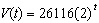 <strong>On August 21, 2009, the World Health Organization announced its prediction that the number of new cases of H1N1 (swine flu) virus would double every 5 days for several months. As of July 27, 2009, the number of new cases was 26116. Which one of the following exponential functions model the growth of this virus?</strong> A) B) C) D) E)