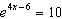 Solve the exponential equation   for   . Round to the nearest thousandth. A)  -0.924 B)  2.076 C)  2.303 D)  6.576 E)  4.000