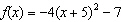 The graph of   opens upward.