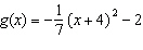 The vertex of   is   .