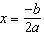 The quadratic function   has a maximum value at   when   .