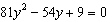 Solve the equation   using the Quadratic Formula. A)      B)      and   C)      D)      and     E)     