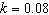 Suppose that   is directly proportional to the 5th root of   . If   when   , find the proportionality constant. Round to the nearest hundredth. A)    B)    C)    D)    E)   