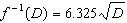 <strong>The stopping distance of a car after the brakes have been applied is directly proportional to the square of the speed . The stopping distance of a car on dry asphalt is given by the function , where is measured in mi/h. Which one of the following is the inverse function of ?</strong> A) B) C) D) E)