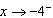 Determine the end behavior of the function   as   . A)  As   . B)  As   . C)  As   . D)  As   . E)  As   .
