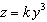 Suppose that   is inversely proportional to the cube root of   . Which one of the following is an equation that expresses this statement? A)    B)    C)    D)    E)   