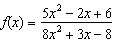 Determine the behavior of   as   . A)  As   . B)  As   . C)  As   . D)  As   . E)  As   .